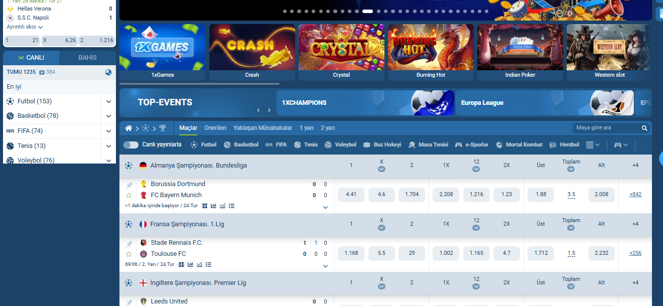 1xBet Giriş Türkiye