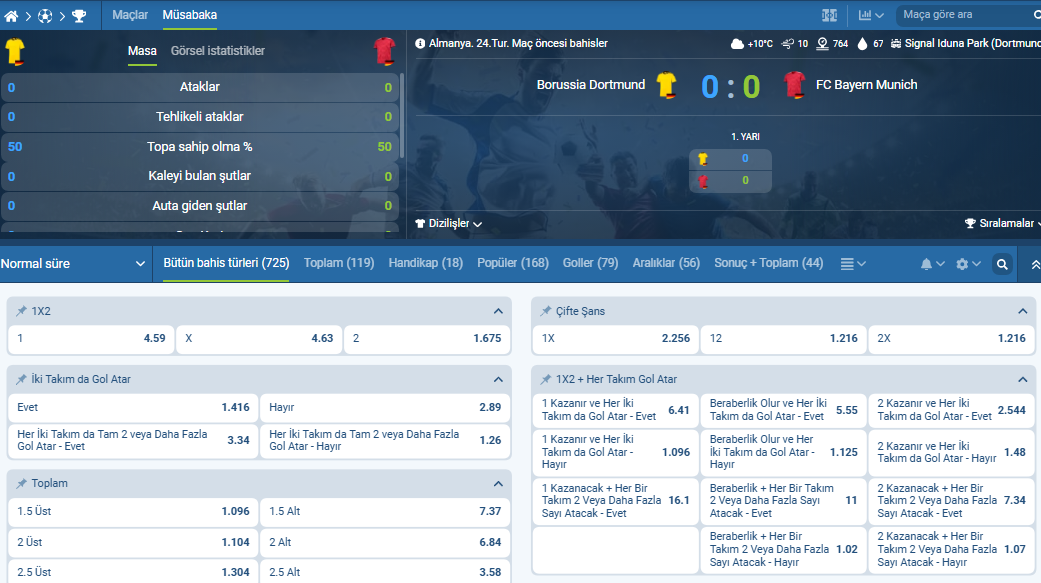 canlı bahis ekranı