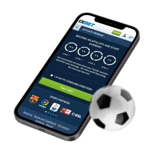 منصة 1xBet للهواتف المحمولة